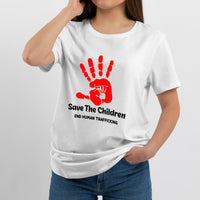 Save The Children End Human Trafficking for Mens Womens, Save The Children T Shirt - Wonder Print Shop