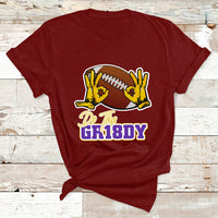 Do The Griddy Griddy Dance Rugby Hand Sign T Shirt - Wonder Print Shop