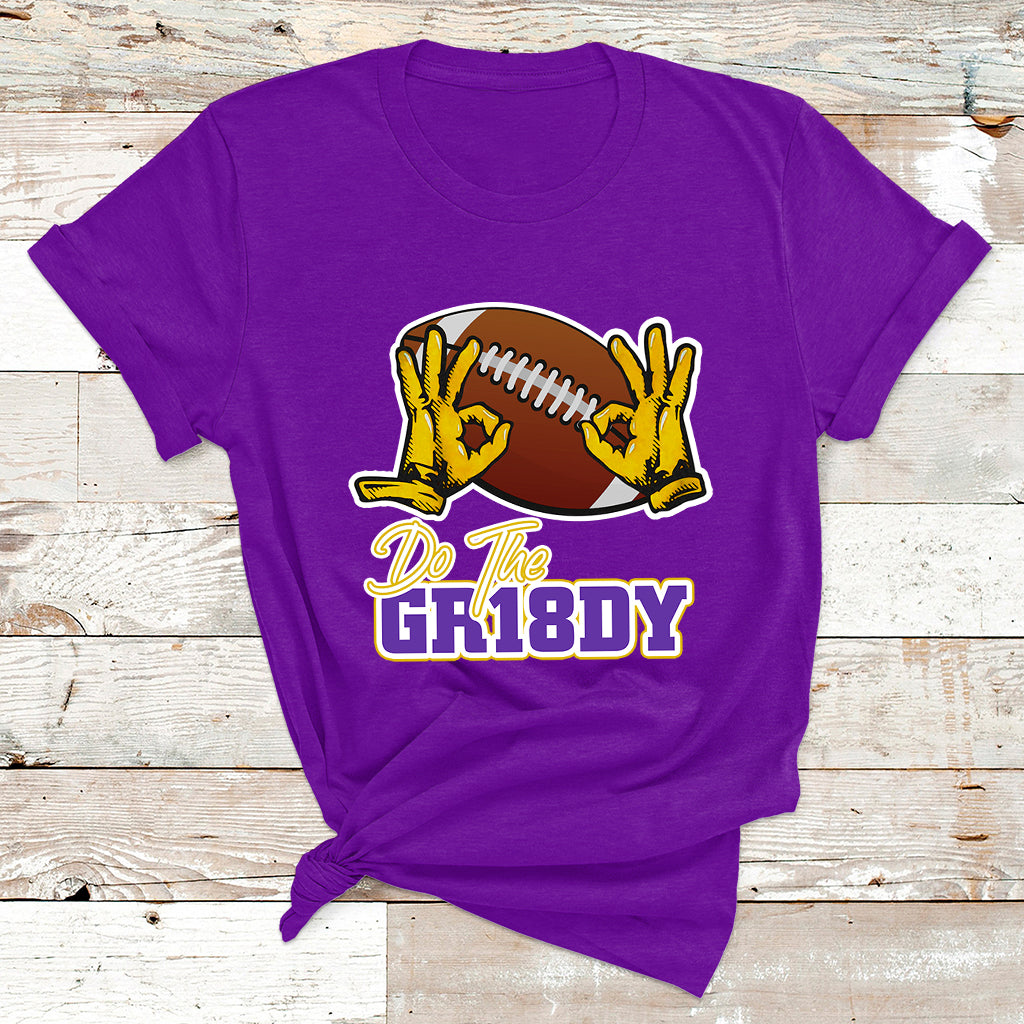 Do The Griddy Griddy Dance Rugby Hand Sign T Shirt - Wonder Print Shop