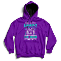 This Is What An Awesome Caretaker Looks Like Hoodie - Wonder Print Shop