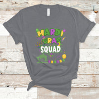 Mardi Gras Squad Matching Group Family Vacation Party T Shirt - Wonder Print Shop