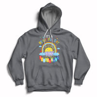 Groovy It's A Good Day To Teach Tiny Humans To Teacher Rainbow Hoodie - Wonder Print Shop