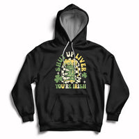 Beer Drinking Saint Patricks Shut Up Liver You're Irish Hoodie - Wonder Print Shop