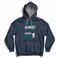 Retro We Almost Always Almost Win Football Season Hoodie - Wonder Print Shop