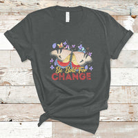 Be Bold For Change Happy Women's Day 8th March Butterfly T-Shirt - Wonder Print Shop