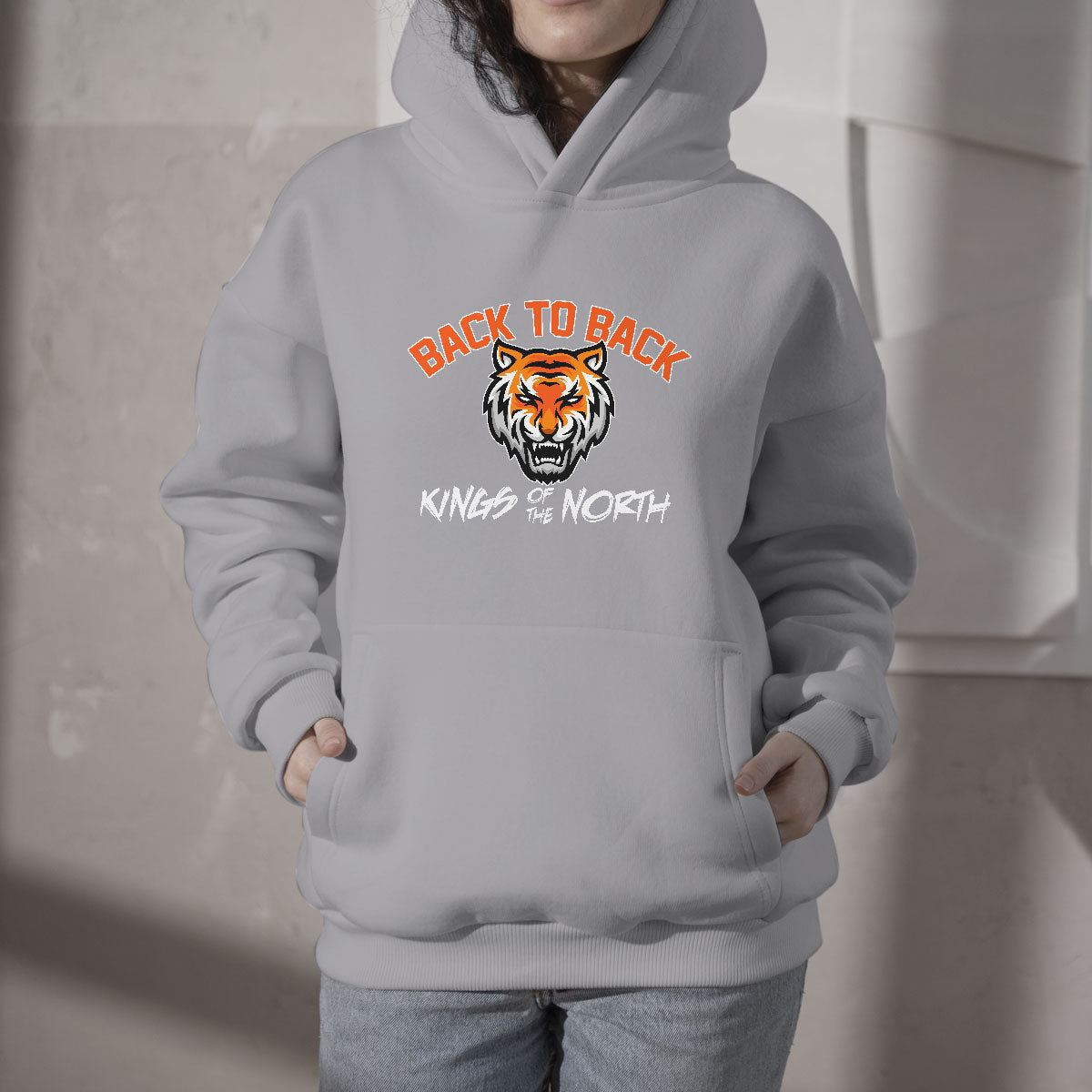 Back To Back Kings Of The North Fear Da Tiger 513 Hoodie - Wonder Print Shop