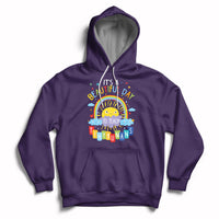 Groovy It's A Good Day To Teach Tiny Humans To Teacher Rainbow Hoodie - Wonder Print Shop