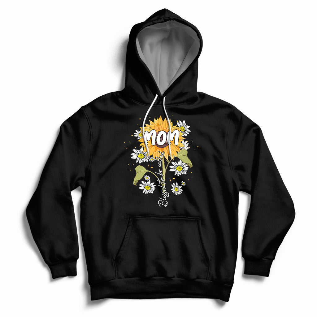 Blessed To Be Called Mom Happy Mother's Day My Sunshine Sunflower Hoodie - Wonder Print Shop