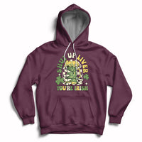 Beer Drinking Saint Patricks Shut Up Liver You're Irish Hoodie - Wonder Print Shop