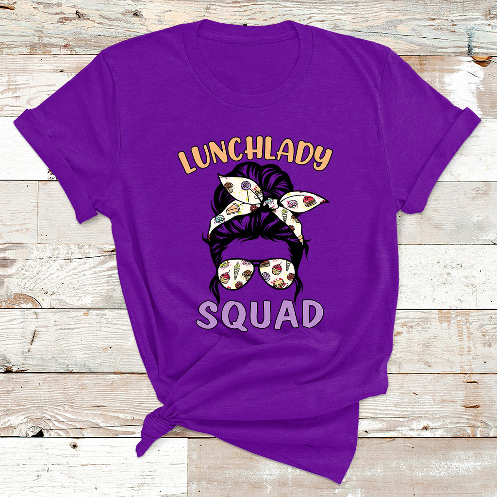 Funny Cafeteria Squad Lunch Lady Crew Lunch Lady Squad T Shirt - Wonder Print Shop