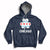 Chicago Flag Shamrock Irish Pride St Patrick's Day Chicago Celebrate Hoodie - Wonder Print Shop