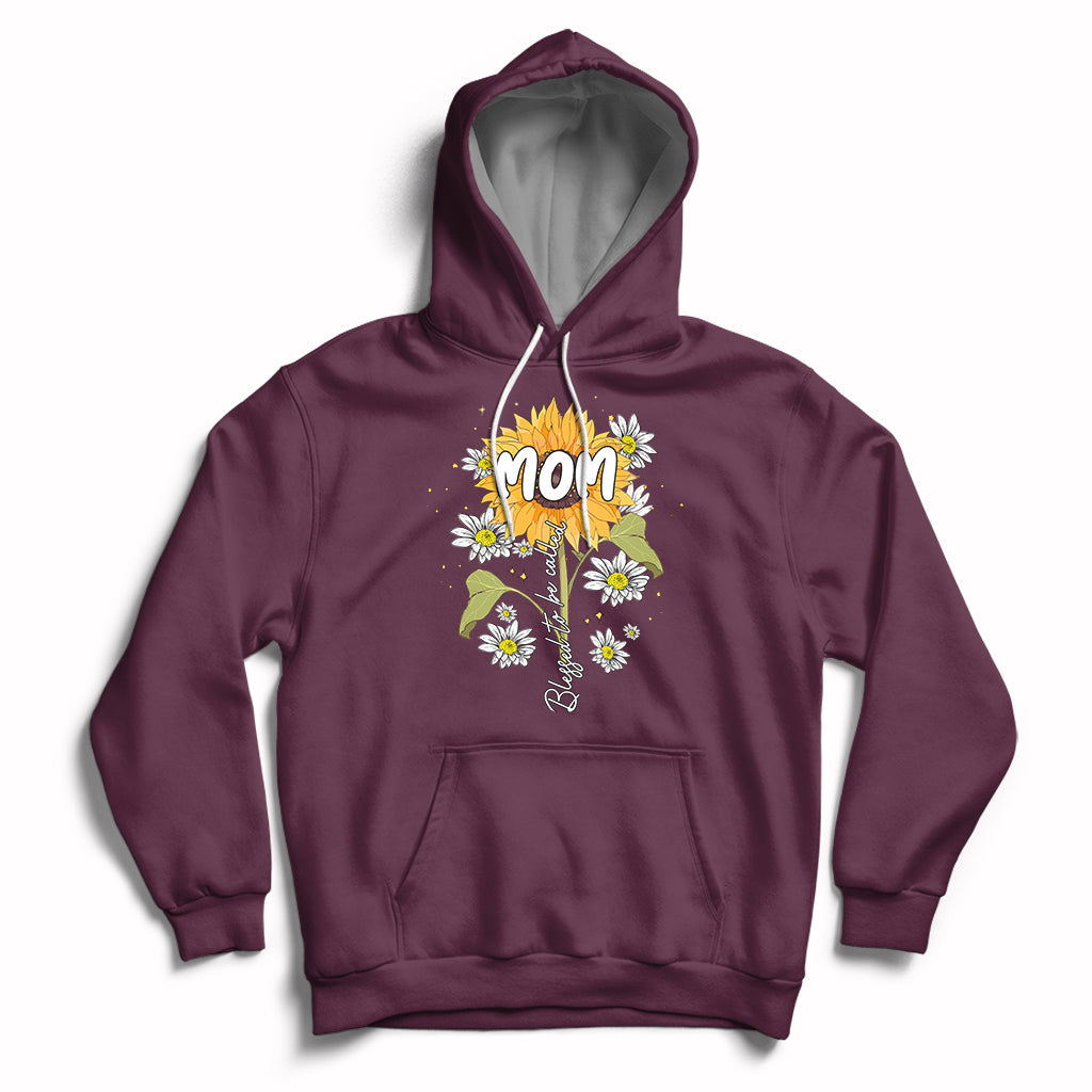 Blessed To Be Called Mom Happy Mother's Day My Sunshine Sunflower Hoodie - Wonder Print Shop