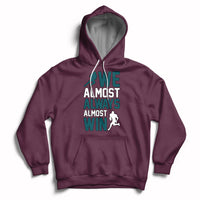 Retro We Almost Always Almost Win Football Season Hoodie - Wonder Print Shop