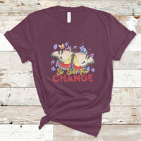 Be Bold For Change Happy Women's Day 8th March Butterfly T-Shirt - Wonder Print Shop