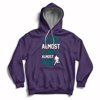 Retro We Almost Always Almost Win Football Season Hoodie - Wonder Print Shop