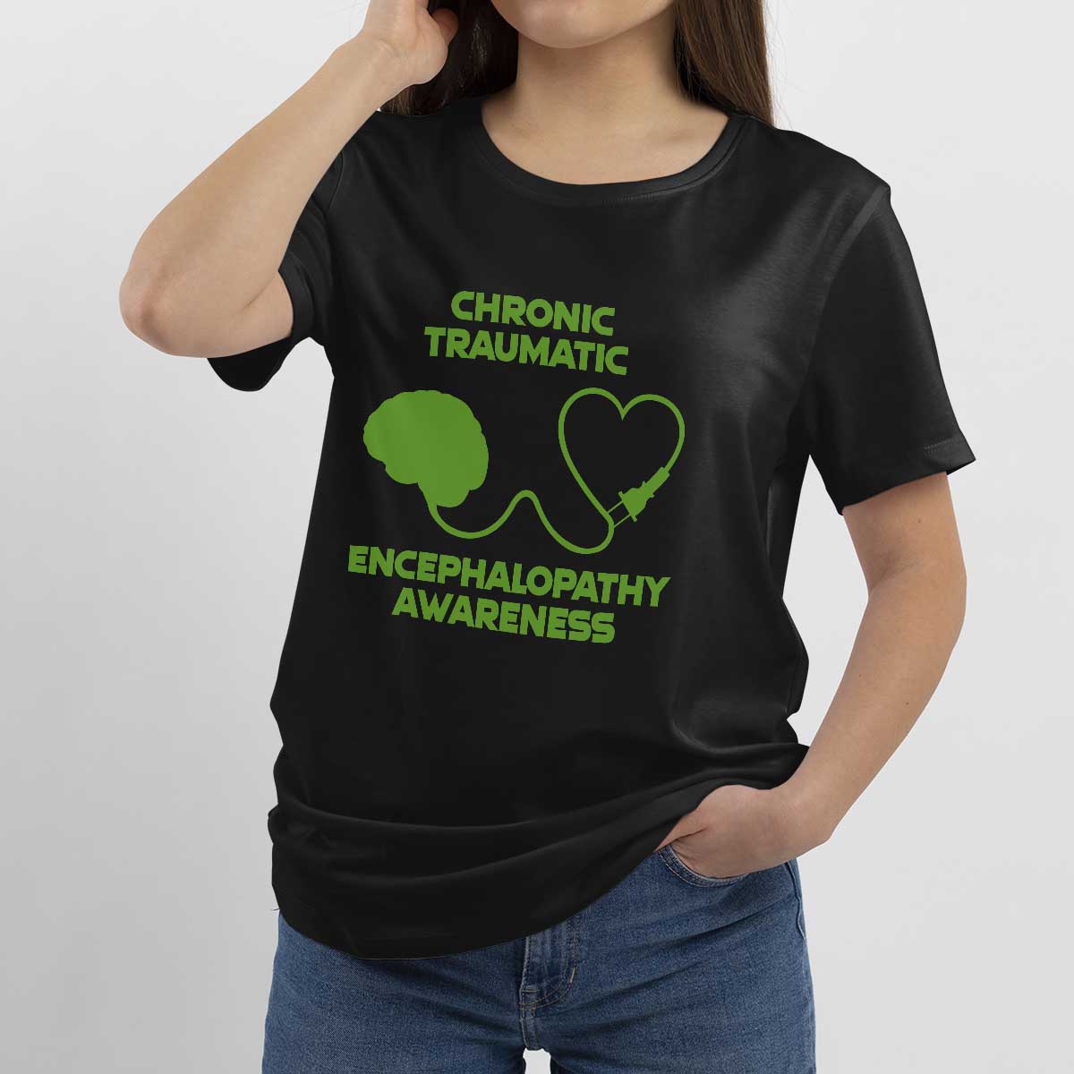 Chronic Traumatic Encephalopathy Awareness CTE Warrior, Awareness T Shirt - Wonder Print Shop