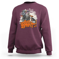 Braaap Motorcycle Rider Enthusiast Biker Dirt Biker Motorcross Sweatshirt - Wonder Print Shop