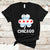 Chicago Flag Shamrock Irish Pride St Patrick's Day Chicago Celebrate T Shirt - Wonder Print Shop