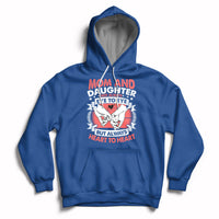Mom & Daughter Always Heart To Heart Mothers Day From Daughter For Mom Hoodie - Wonder Print Shop