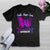 Faith Hope Love Butterfly Rheumatoid Arthritis Warrior, Awareness T Shirt - Wonder Print Shop