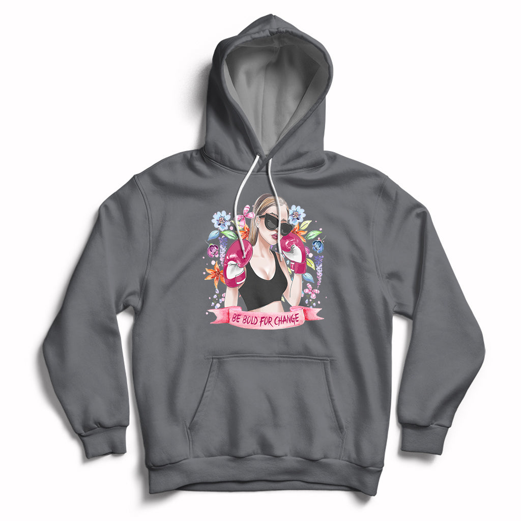 Be Bold For Change Grl Pwr Happy Women's Day 8th March Girl Hoodie - Wonder Print Shop