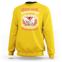 Mom & Daughter Always Heart To Heart Mothers Day From Daughter For Mom Sweatshirt - Wonder Print Shop