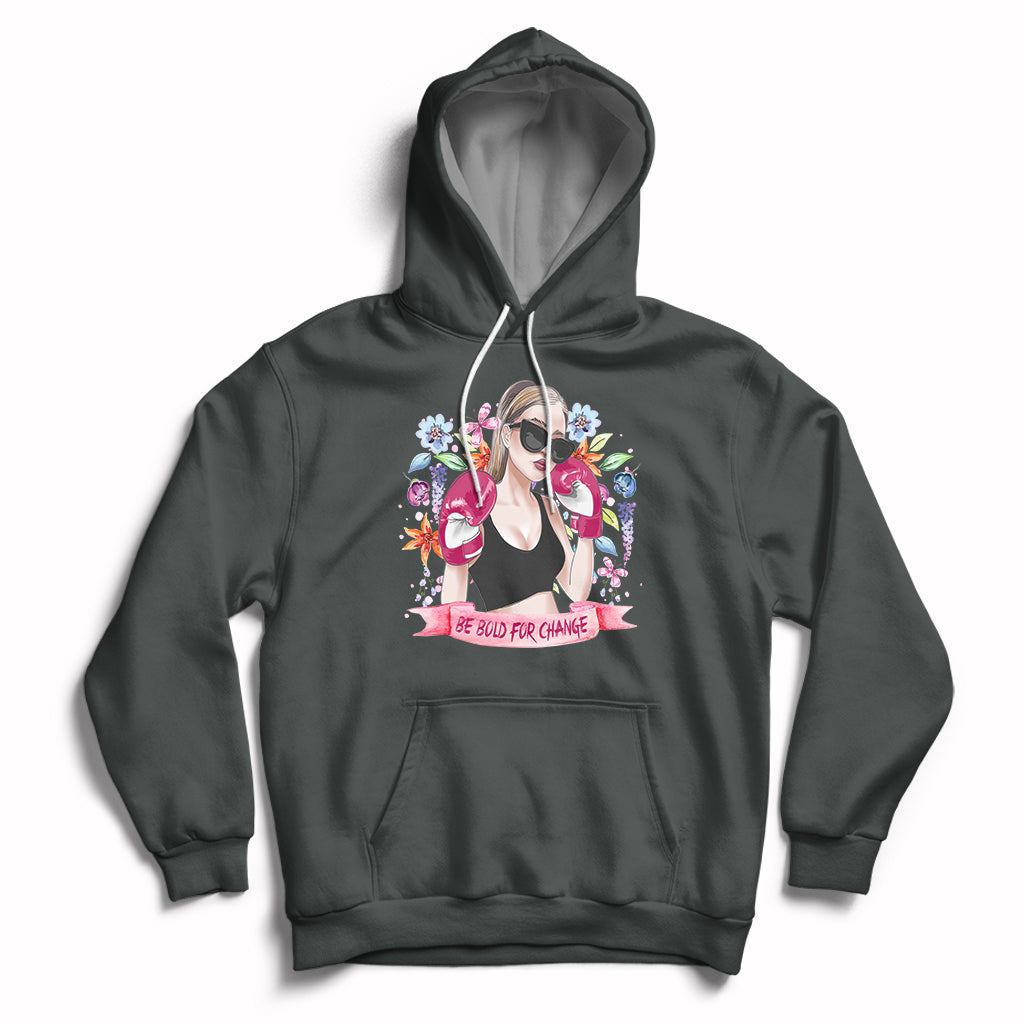 Be Bold For Change Grl Pwr Happy Women's Day 8th March Girl Hoodie - Wonder Print Shop