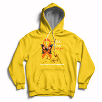 We Wear Orange To Support Teen Dating Violence Awareness Hoodie - Wonder Print Shop