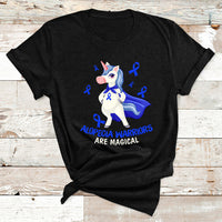 Alopecia Awareness Shirt Alopecia Warriors Are Magical T Shirt - Wonder Print Shop