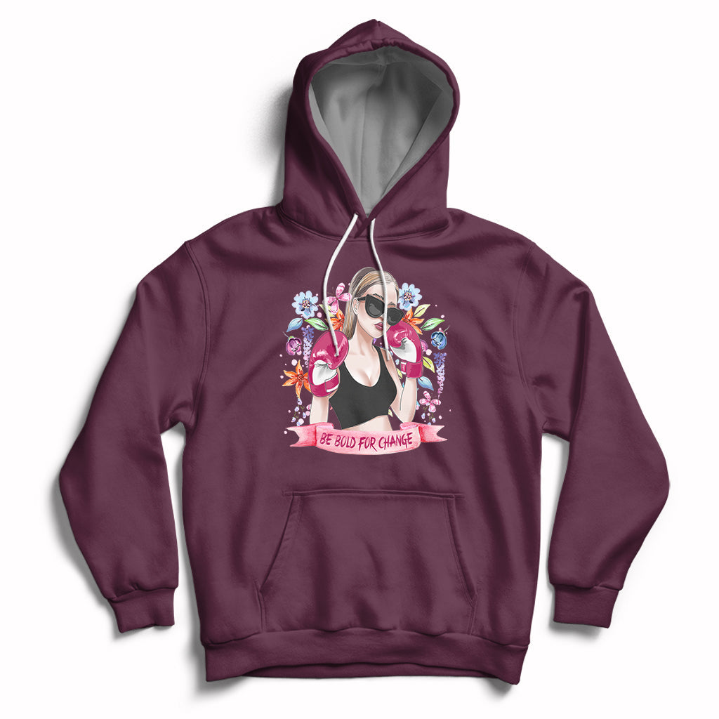 Be Bold For Change Grl Pwr Happy Women's Day 8th March Girl Hoodie - Wonder Print Shop
