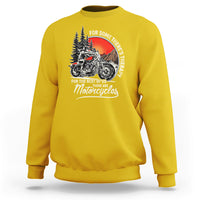 Funny Motorcycles Therapy Motorcycle Rider Biker Wind Therapy Sweatshirt - Wonder Print Shop