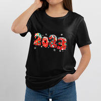 Goodbye 2022 Hello 2023 Happy New Year 2023, Happy New Year 2023 T Shirt - Wonder Print Shop