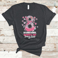 Embrace Equity International Women's Day Happy 8th March T-Shirt - Wonder Print Shop