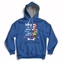 Autism Autistic Why Fit In When You Were Born to Stand Out Hoodie - Wonder Print Shop