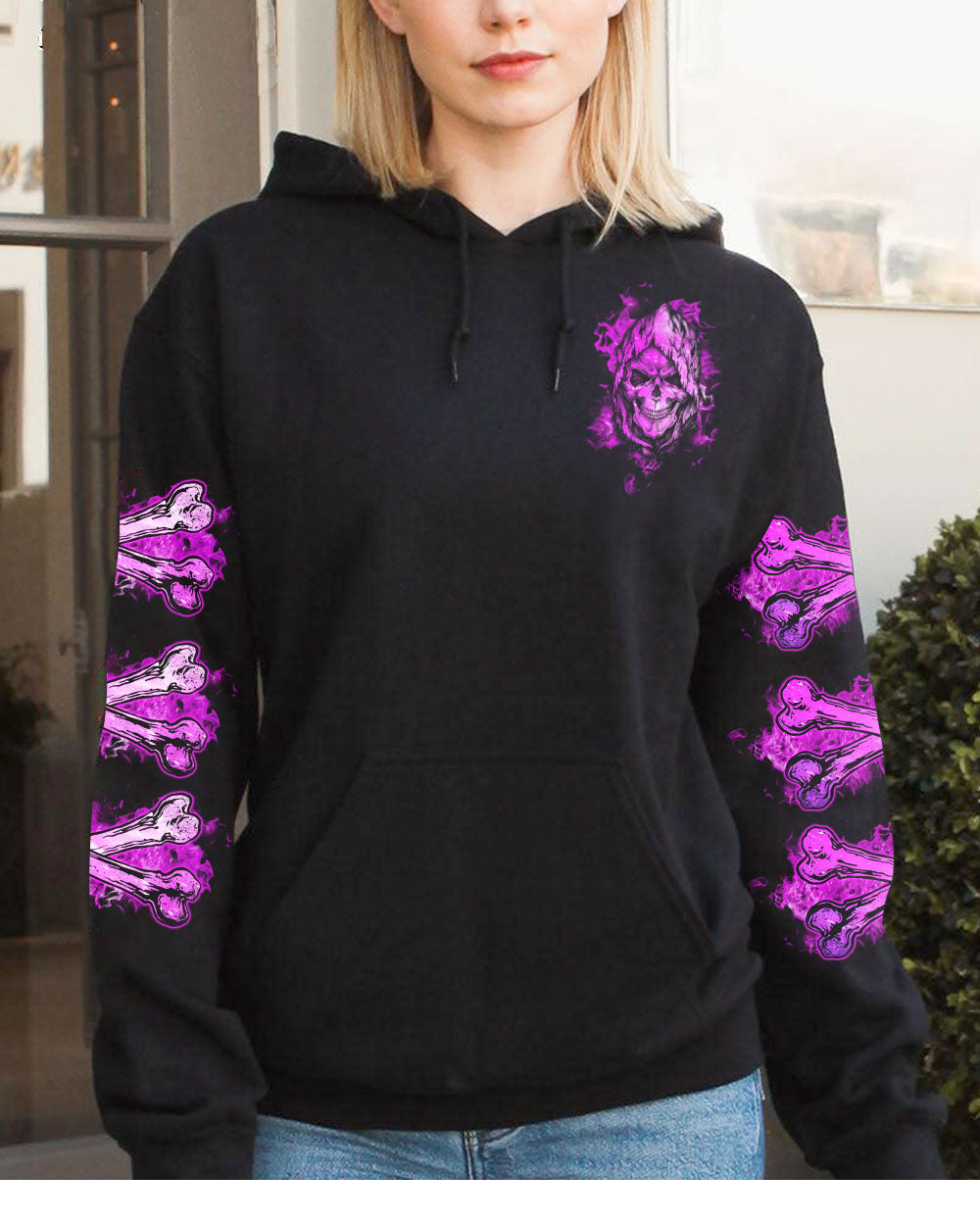 Valentine Outfit Skull The Real Boss Hoodie For Couple - Wonder Print Shop