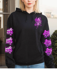 Valentine Outfit Skull The Real Boss Hoodie For Couple - Wonder Print Shop