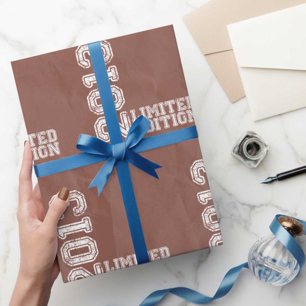 2013 Limited Edition Wrapping Paper Roll Limited Edition 13th Birthday Boys Girl