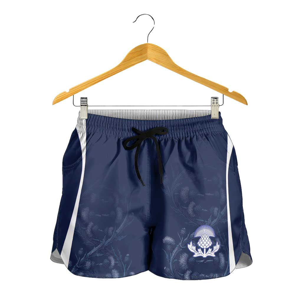 2026 Autumn Rugby Nations Scotland Shorts for Women Scottish Thistle DNA Sporty