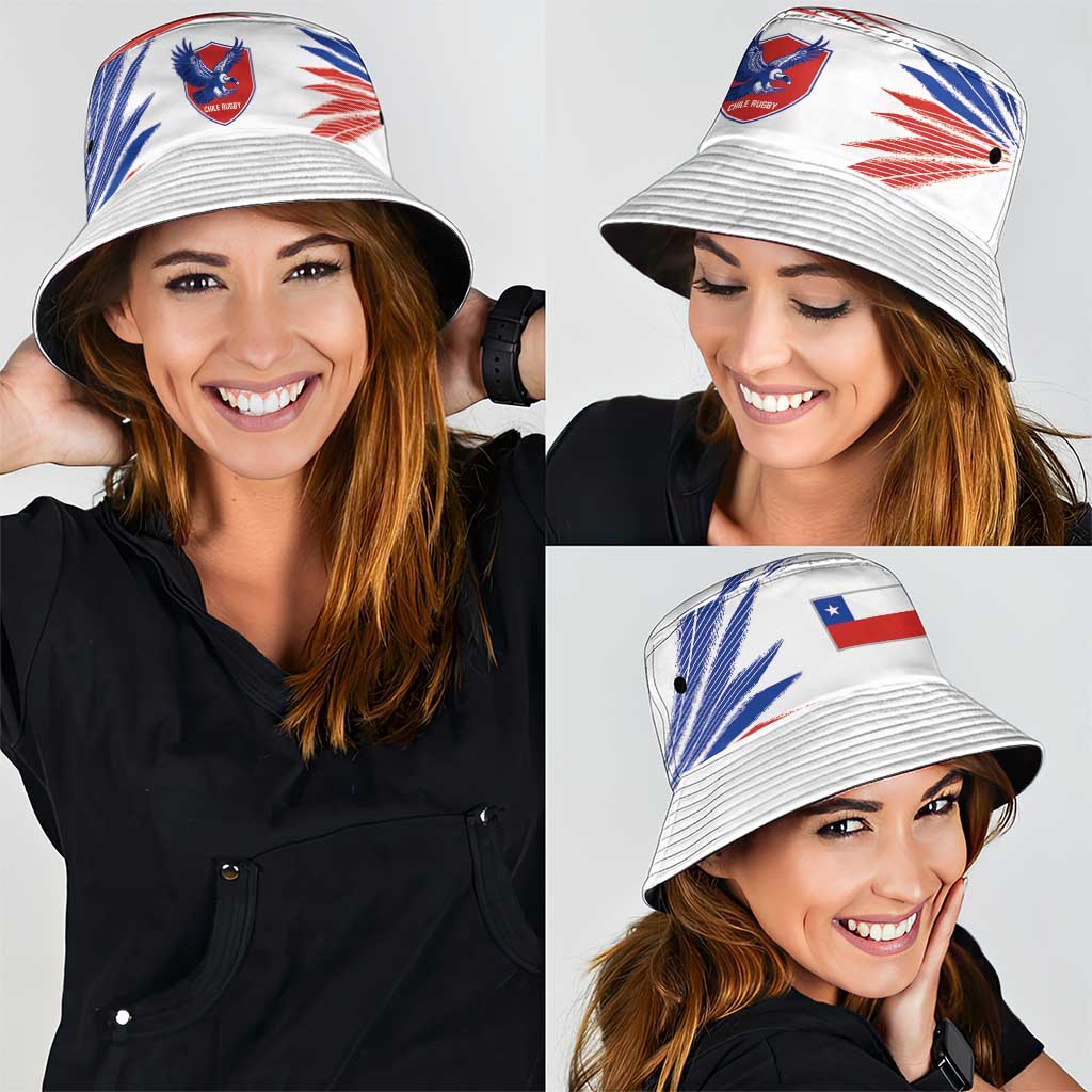 2026 Rugby Nations Series Chile Bucket Hat Los Condores Eagle Bold Stripes Pride