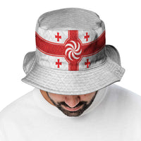 2026 Rugby Nations Series Georgia Bucket Hat Lelo Warriors