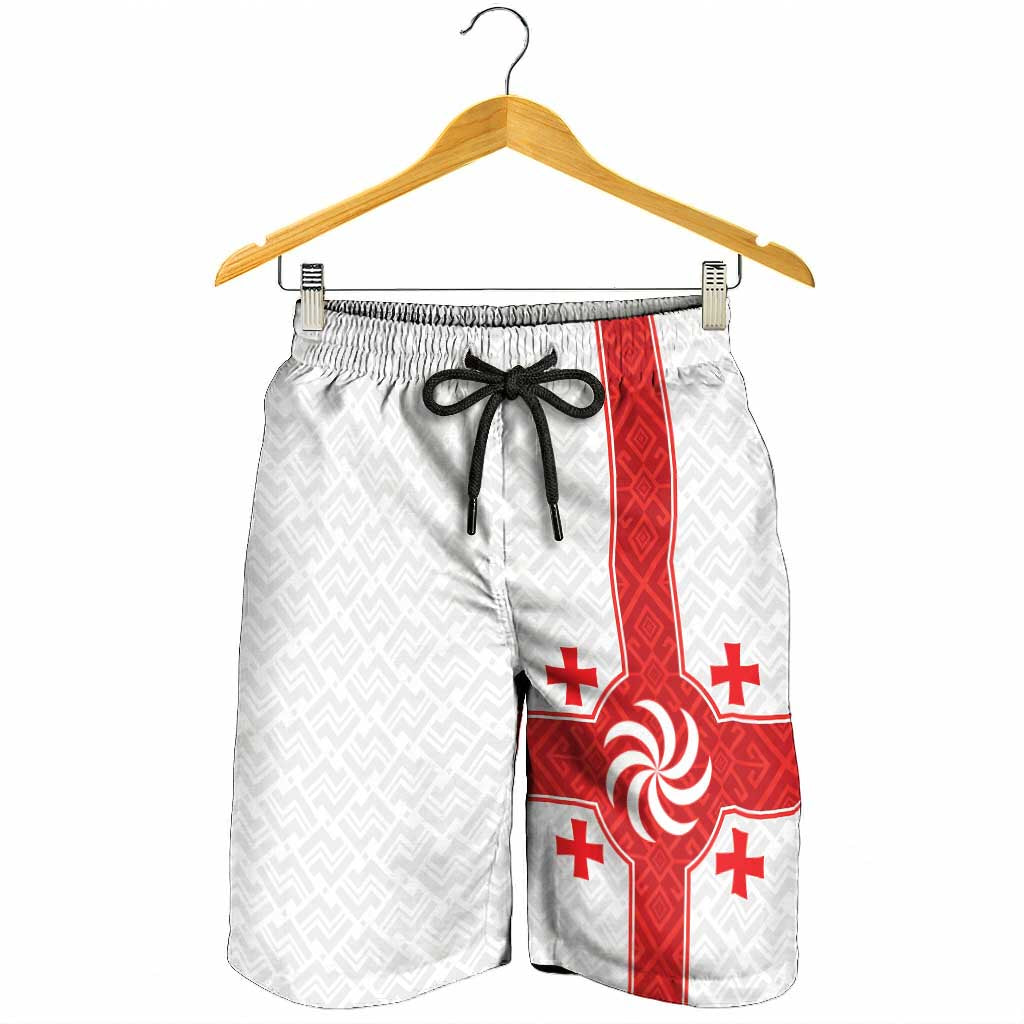 2026 Rugby Nations Series Georgia Shorts for Men Lelo Warriors