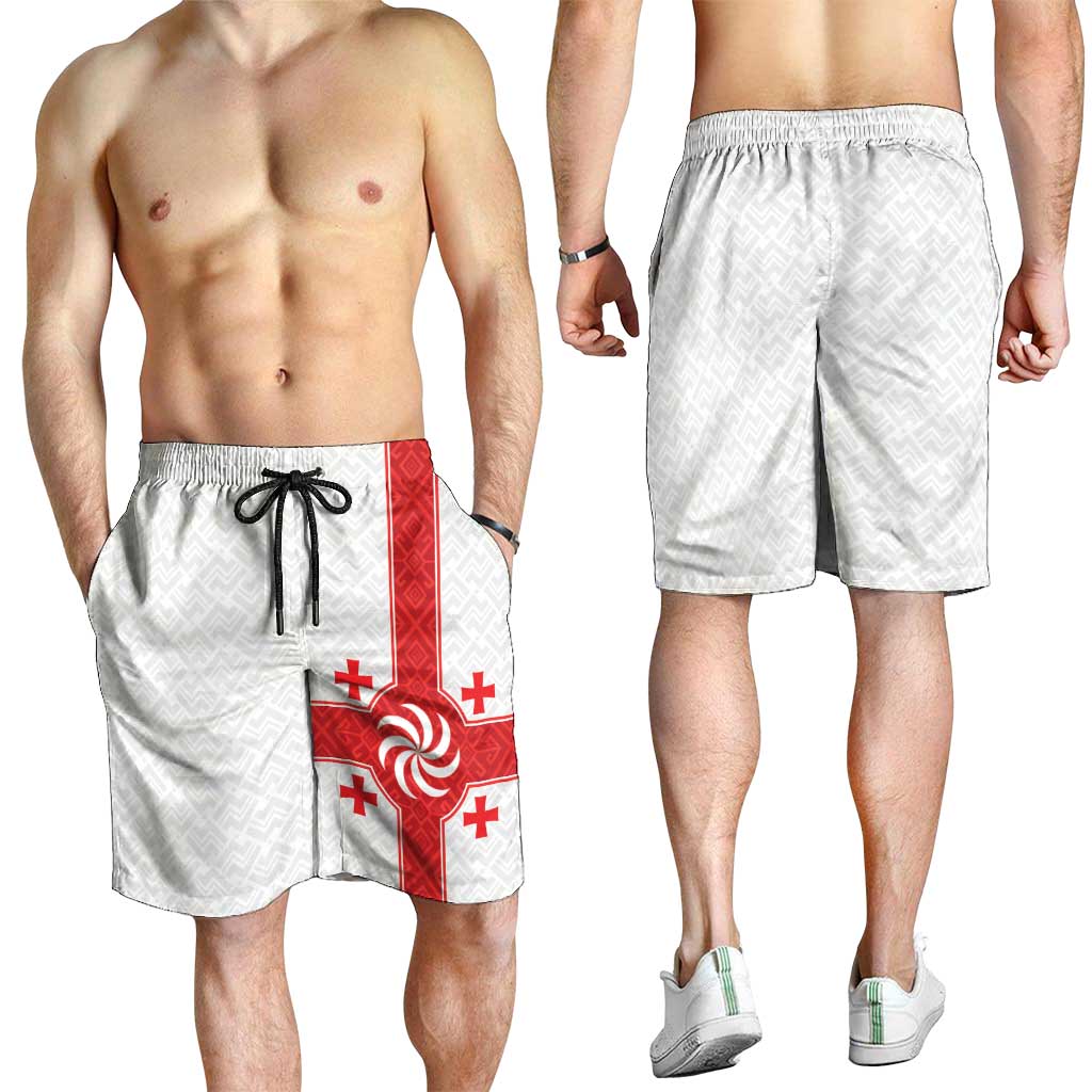 2026 Rugby Nations Series Georgia Shorts for Men Lelo Warriors