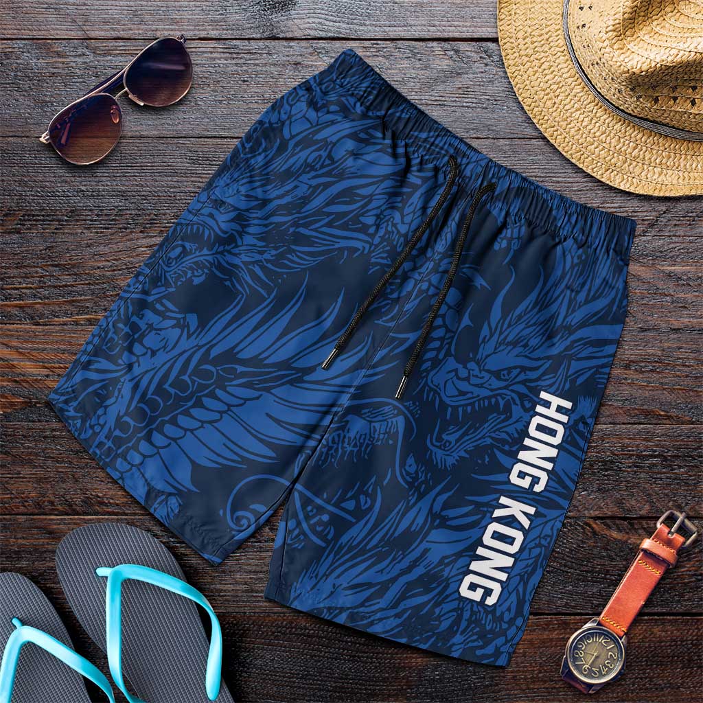 2026 Rugby Nations Series Hong Kong Shorts for Men Dragon Of The East Style