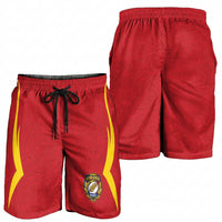 2026 Rugby Nations Series Romania Shorts for Men Stejarii Oaks Carpathian Pattern
