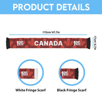 2026 World Football Host Country Canada Soccer Scarf
