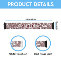 2026 World Football Host Country Mexico Soccer Scarf White Version