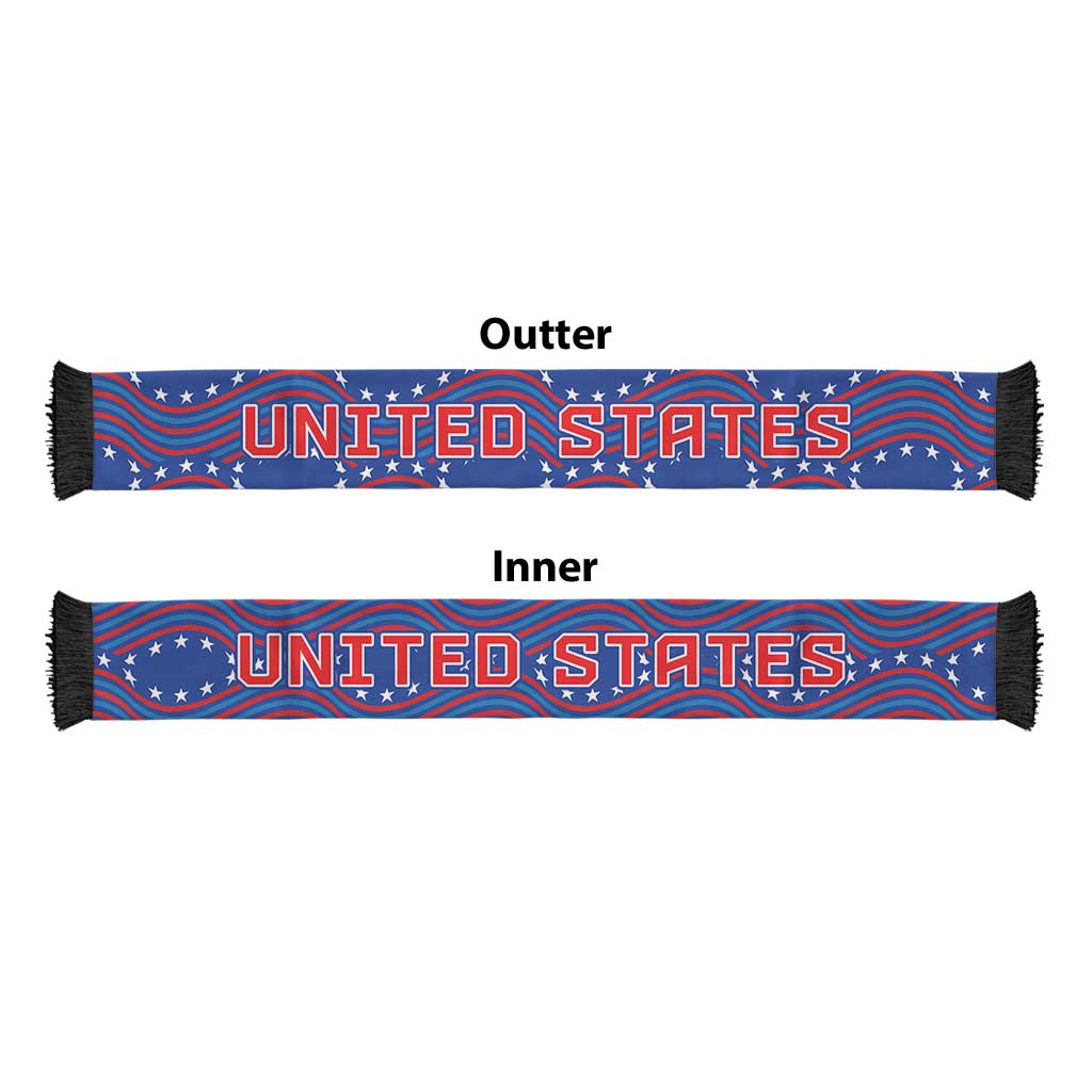 2026 World Football Host Country United States Soccer Scarf