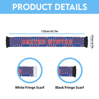 2026 World Football Host Country United States Soccer Scarf