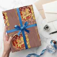 2026 Year of the Horse Lunar New Year Wrapping Paper Roll - Wonder Print Shop