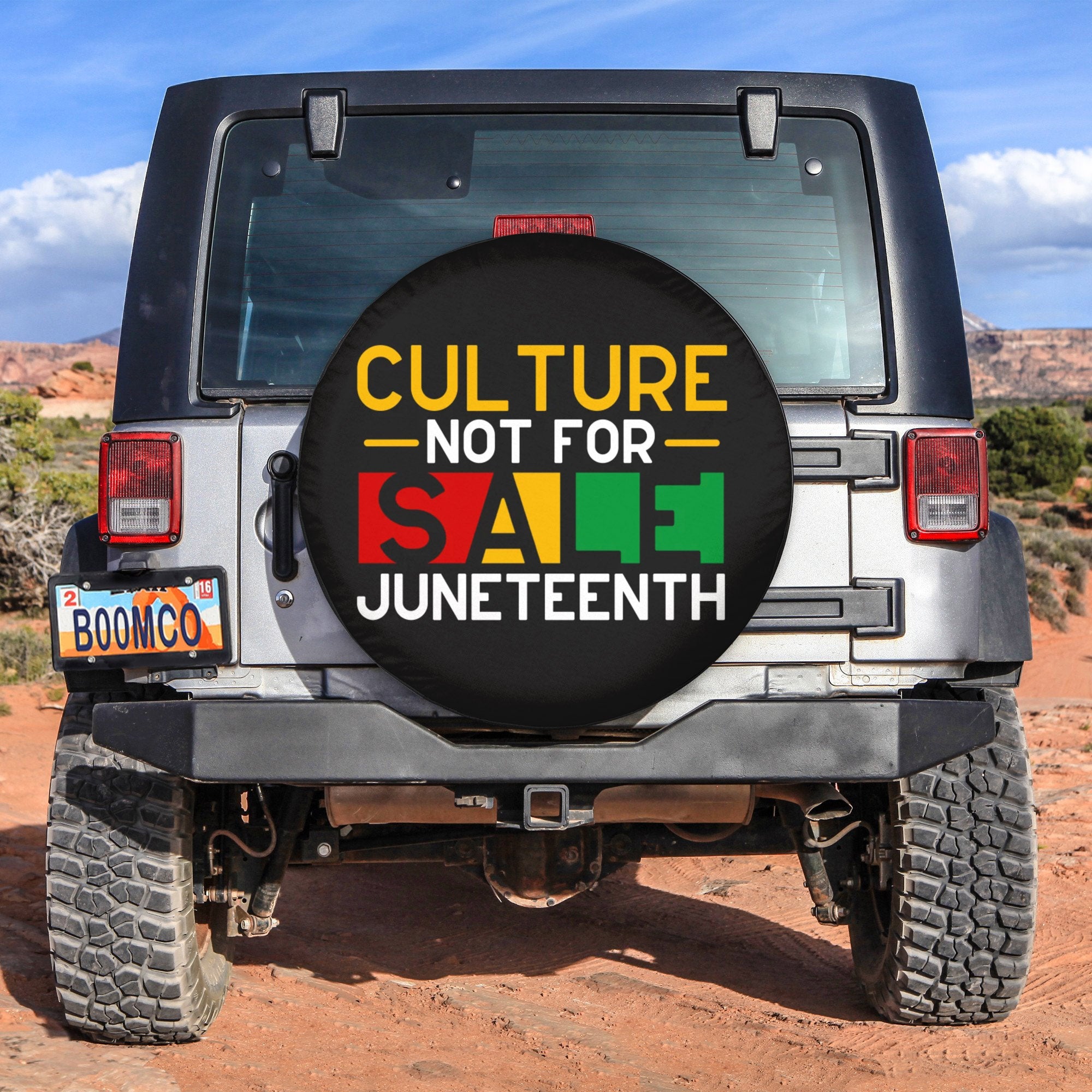 African Tire Covers - Juneteenth Spare Tire Cover Culture Not For Sale Juneteenth NO.204 LT8